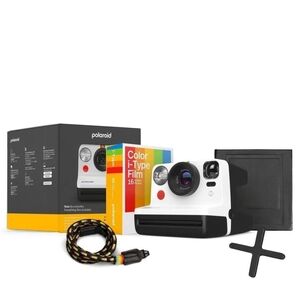 Polaroid Essentials Box: Film Camera with Automatic Focus & Polaroid 600 Format.